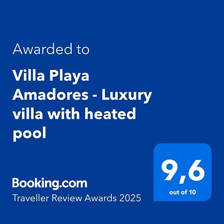 Villa Playa Amadores - Luxury Villa With Heated Pool Puerto Rico  Exteriör bild